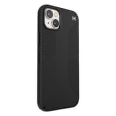 Speck Speck Presidio2 Grip MagSafe - Ohišje proti drsenju za iPhone 14 Plus (črno / črno / belo)