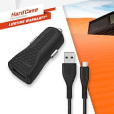 Energizer Energizer HardCase - Avtomobilski polnilnik USB-A 1A + kabel Micro USB (črn)