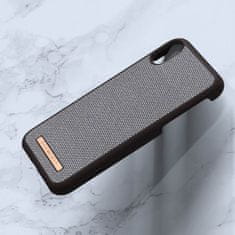 Nordic Elements Nordic Elements Saeson Idun - Ohišje iz materiala za iPhone XR (temno rjav vzorec 1)