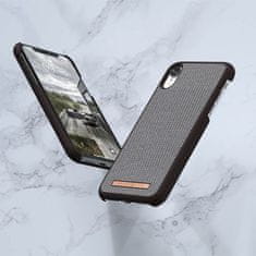 Nordic Elements Nordic Elements Saeson Idun - Ohišje iz materiala za iPhone XR (temno rjav vzorec 1)