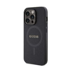 Guess Guess Saffiano MagSafe - Ohišje za iPhone 14 Pro (črno)