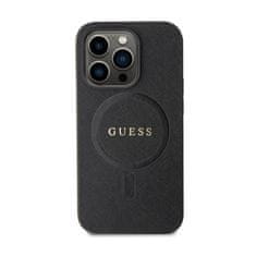 Guess Guess Saffiano MagSafe - Ohišje za iPhone 14 Pro (črno)