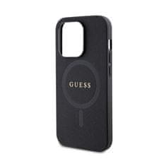 Guess Guess Saffiano MagSafe - Ohišje za iPhone 14 Pro (črno)