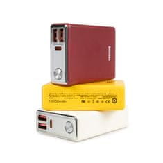 Wekome WEKOME WP-27 Tint Series - Power banka 10000 mAh Super hitro polnjenje USB-C PD 20W + 2x USB-A QC3.0 22,5W (rumena)