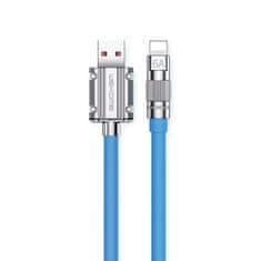 Wekome WEKOME WDC-186 Wingle Series - priključni kabel za hitro polnjenje USB-A z Lightning 1 m (modri)