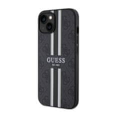 Guess Guess 4G Printed Stripes MagSafe - ohišje za iPhone 14 Plus (črno)