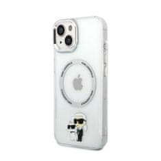 Karl Lagerfeld Karl Lagerfeld IML NFT Karl &amp; Choupette MagSafe - ohišje za iPhone 14 (prozorno)