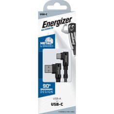 Energizer Energizer Ultimate - Kabel za igre na srečo iz USB-A v USB-C 90° 2 m (črn)