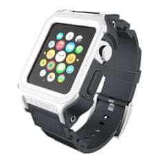 Incipio Incipio Octane Strap - Oklepni trak za Apple Watch 38/40/41 mm (bel/siv)