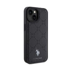 US Polo US Polo Assn Yoke Pattern - Ohišje za iPhone 15 (črno)