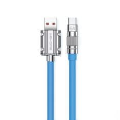 Wekome WEKOME WDC-186 Wingle Series - priključni kabel za hitro polnjenje USB-A na USB-C 1 m (modri)