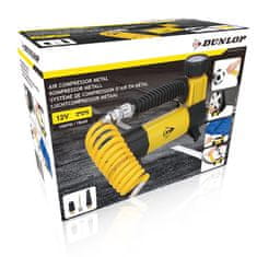 NEW Dunlop - 12 V 100 Psi kompresor, komplet cevi in šob