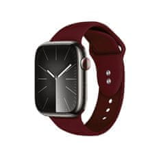 Crong Crong Liquid - Trak za Apple Watch 38/40/41 mm (bordo)