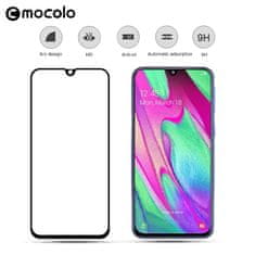 Mocolo Mocolo 3D 9H Full Glue - Celotno zaščitno steklo za Samsung Galaxy A40 (Black)