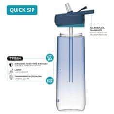 NEW Quokka Quick Sip - Steklenica za vodo s sistemom za hitro odpiranje 830 ml (Tropicool)