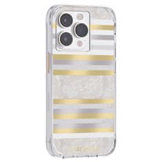 NEW Case-Mate Pearl Stripes MagSafe - ohišje za iPhone 14 Pro, okrašeno z biserom (Pearl Stripes)