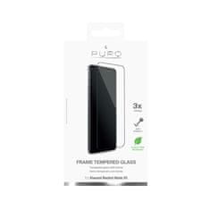 Puro PURO Frame Tempered Glass - Kaljeno steklo za zaščito zaslona za Xiaomi Redmi Note 10 (črn okvir)