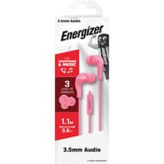 Energizer Energizer Classic CIA5 - žične slušalke s 3,5 mm priključkom (roza)