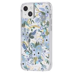 Rifle Paper Rifle Paper prozoren ovitek MagSafe za iPhone 14 Plus (Garden Party Blue)