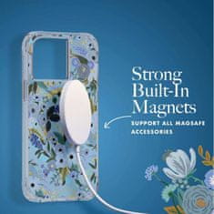 Rifle Paper Prozorno ohišje Rifle Paper Clear MagSafe za iPhone 14 Pro Max (Garden Party Blue)