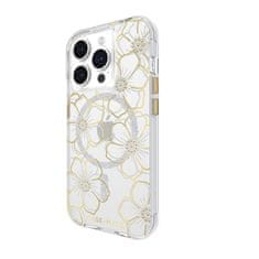 case-mate Ohišje Case-Mate Floral Gems MagSafe - ohišje za iPhone 15 Pro (zlato)