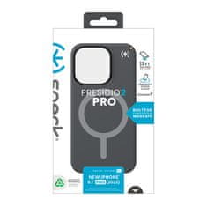 Speck Speck Presidio2 Pro Magsafe - Ohišje za iPhone 15 Pro (ogleno sivo / hladno bronasto / belo)