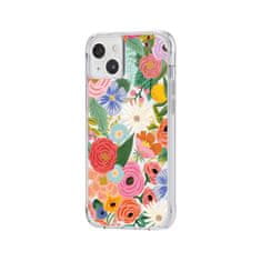 Rifle Paper Prozoren ovitek Rifle Paper MagSafe za iPhone 14 Plus (Garden Party Blush)