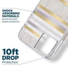 NEW Case-Mate Pearl Stripes MagSafe - ohišje za iPhone 14 Plus, okrašeno z biserom (Pearl Stripes)