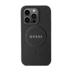 Guess Guess Saffiano MagSafe - Ohišje za iPhone 14 Pro Max (črno)