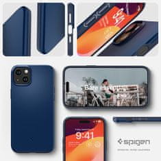 Spigen Spigen Thin Fit - Etui do iPhone 15 (Granatowy)