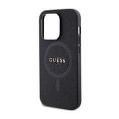 Guess Guess Saffiano MagSafe - Ohišje za iPhone 14 Pro Max (črno)