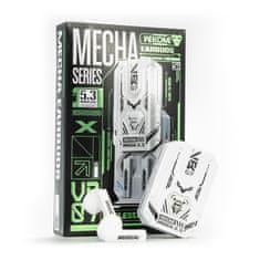 Wekome WEKOME VB07 Mecha Series - brezžične slušalke Bluetooth V5.3 TWS s polnilnim ohišjem (bela)