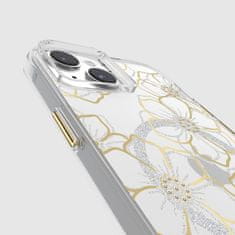 case-mate Ohišje Case-Mate Floral Gems MagSafe - ohišje za iPhone 15 Plus (zlato)