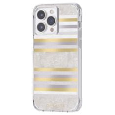 NEW Case-Mate Pearl Stripes MagSafe - ohišje za iPhone 14 Pro Max, okrašeno z biserom (Pearl Stripes)