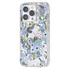 Rifle Paper Rifle Paper prozoren ovitek MagSafe - iPhone 14 Pro (Garden Party Blue)