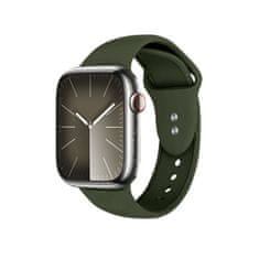 Crong Crong Liquid - Trak za Apple Watch 38/40/41 mm (zelen)