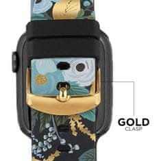 Rifle Paper Rifle Paper Band - trak za Apple Watch 38/40/41 mm (Garden Party Blue)