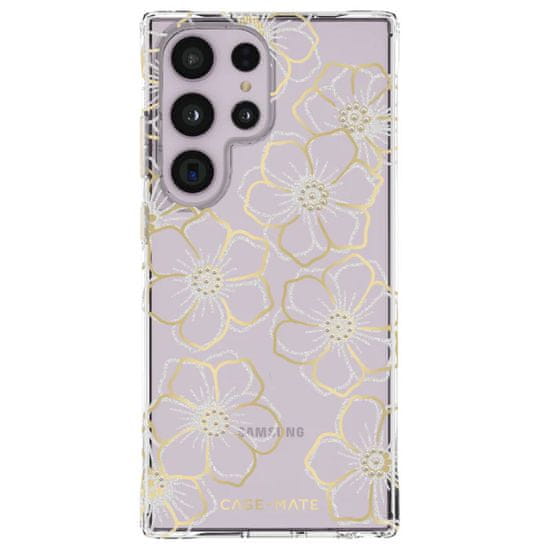 case-mate Ohišje Case-Mate Floral Gems - Ohišje za Samsung Galaxy S23 Ultra (prosojno)