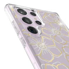 case-mate Ohišje Case-Mate Floral Gems - Ohišje za Samsung Galaxy S23 Ultra (prosojno)