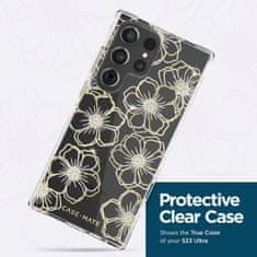 case-mate Ohišje Case-Mate Floral Gems - Ohišje za Samsung Galaxy S23 Ultra (prosojno)