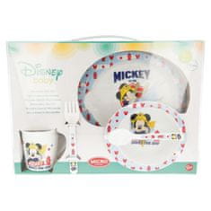 Mickey Mouse Miki Miška - Veliki set posod za mikrovalovno pečico (5 kosov)