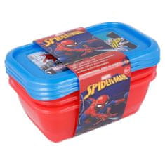 Spiderman Spiderman - Komplet posod za hrano 540 ml (3 kosi).