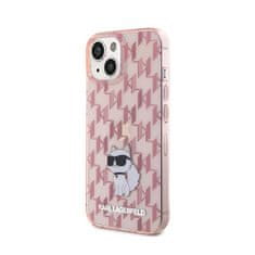 Karl Lagerfeld Karl Lagerfeld Monogram Choupette - Etui iPhone 15 (różowy)