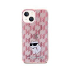 Karl Lagerfeld Karl Lagerfeld Monogram Choupette - Etui iPhone 15 (różowy)