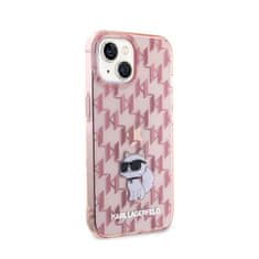 Karl Lagerfeld Karl Lagerfeld Monogram Choupette - Etui iPhone 15 (różowy)