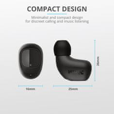 Trust Trust Nika Compact - Brezžične slušalke Bluetooth (črne)