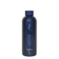 Puro Puro Hot&amp;Cold - Termovka iz nerjavečega jekla 500 ml (Optic - Stripe Dark Blue)