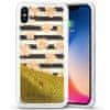 Zizo Liquid Glitter Star Case - Ohišje za iPhone X (Roza cvetje)