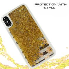 ZIZO Zizo Liquid Glitter Star Case - Ohišje za iPhone X (Roza cvetje)