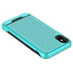 ZIZO Zizo Star Diamond Hybrid Cover - Ohišje za iPhone X (Teal/Black)